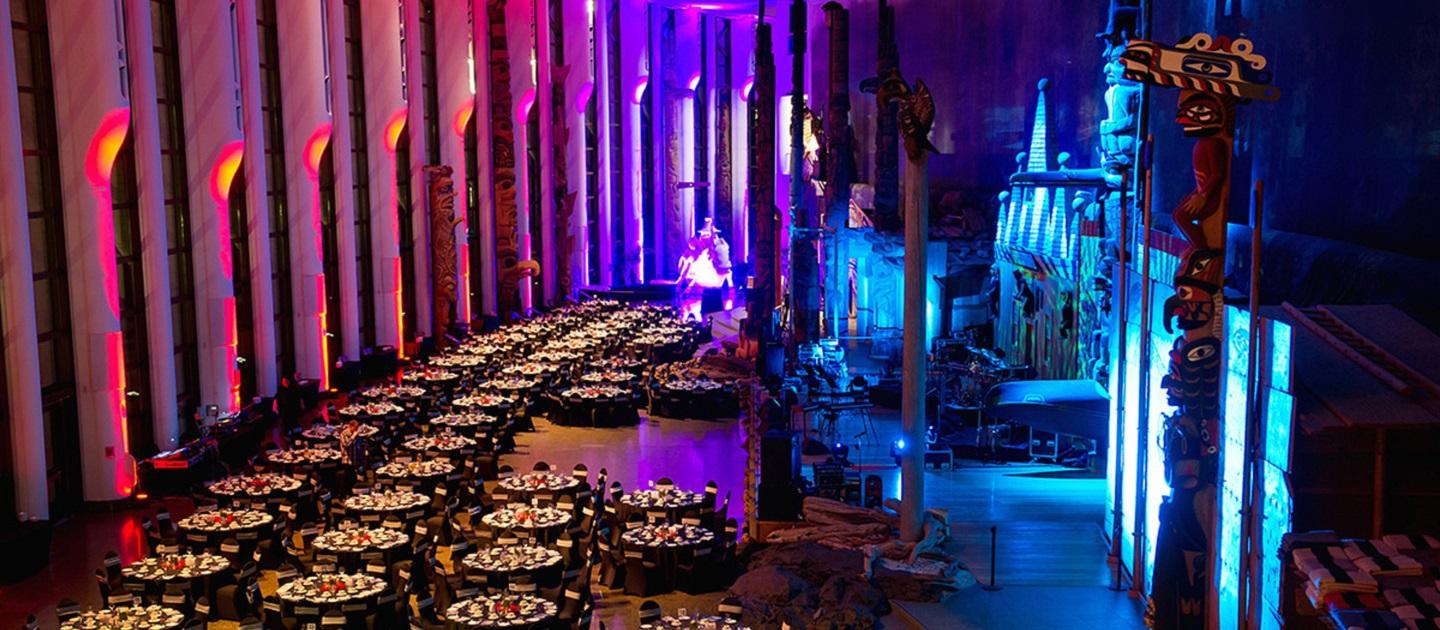 Gala event at Canadian Museum of History