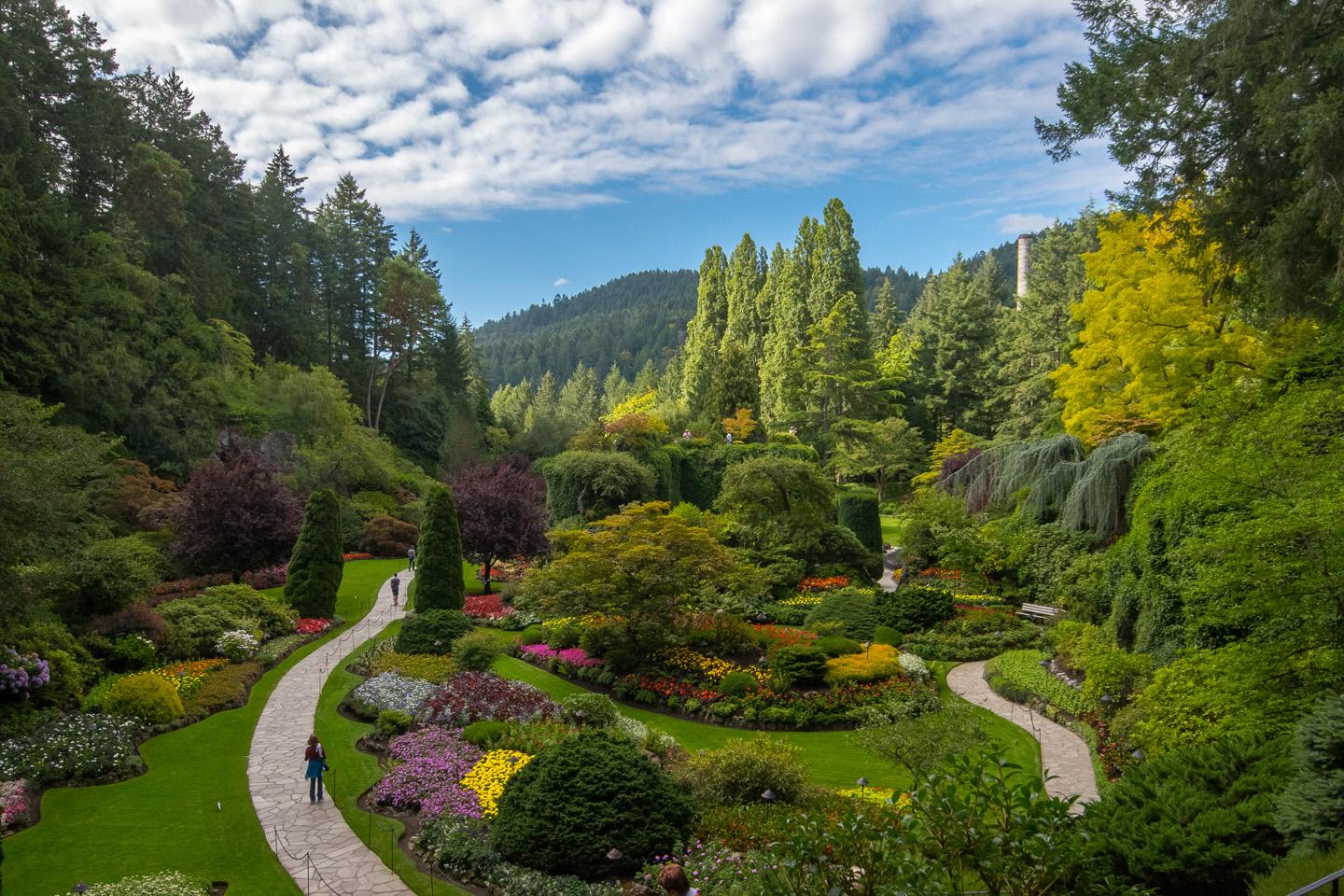 butchart gardens